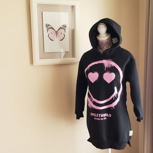 BNWT Zara Smiley World Hoodie